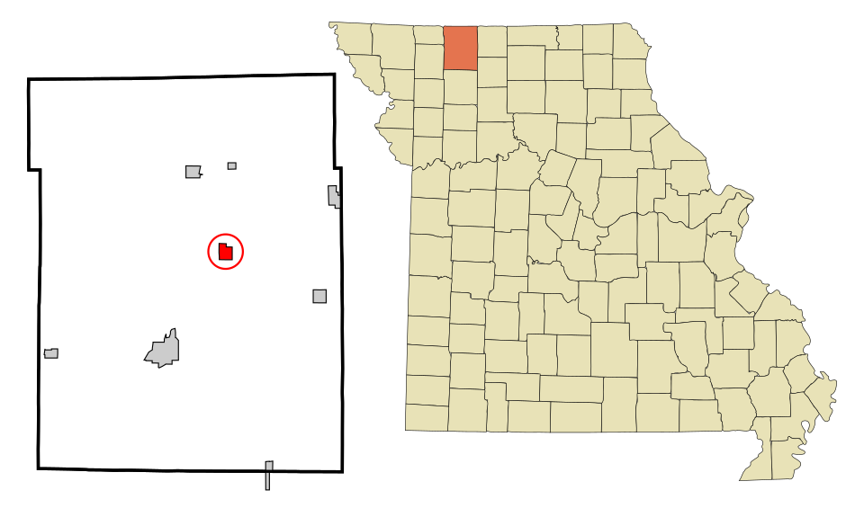 Locator map of Ridgeway