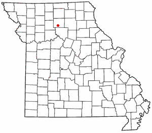 Locator map of Laclede