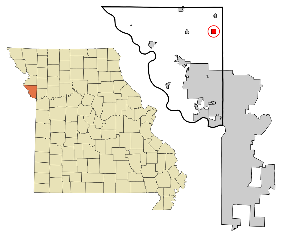Locator map of Ridgely