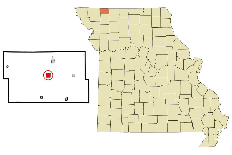 Locator map of Grant