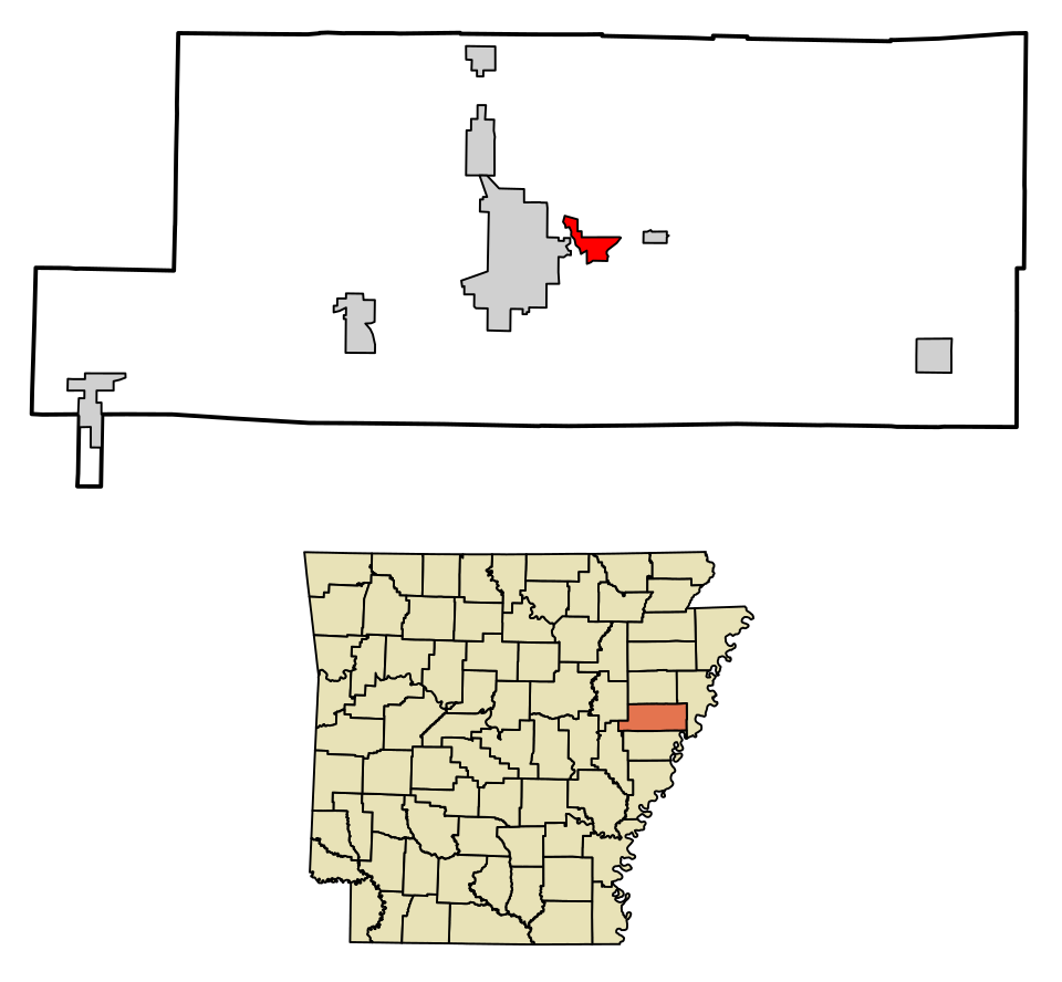 Locator map of Madison