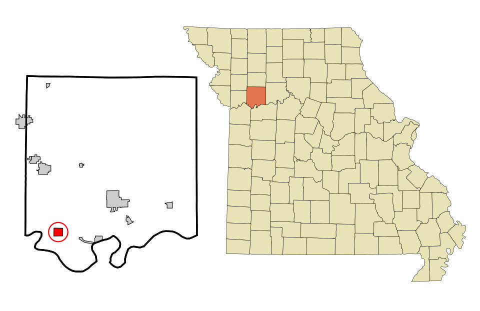 Locator map of Orrick