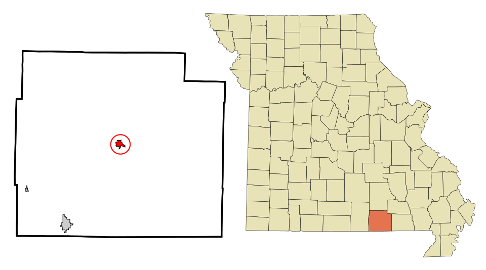 Locator map of Alton