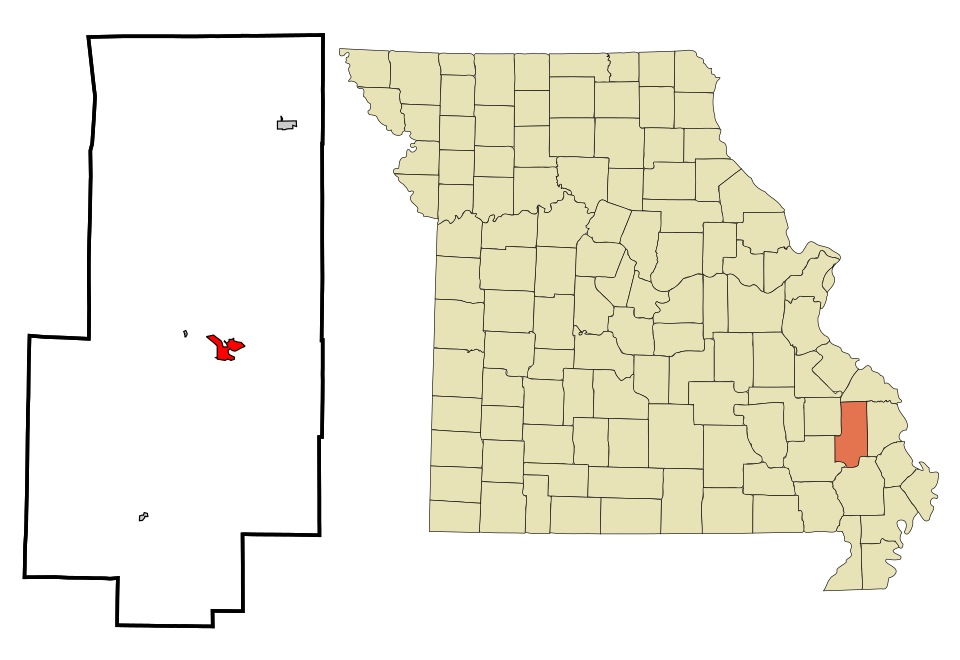 Locator map of Marble Hill