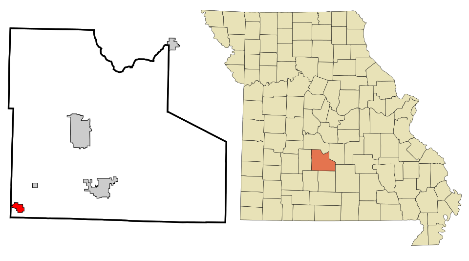 Locator map of Conway