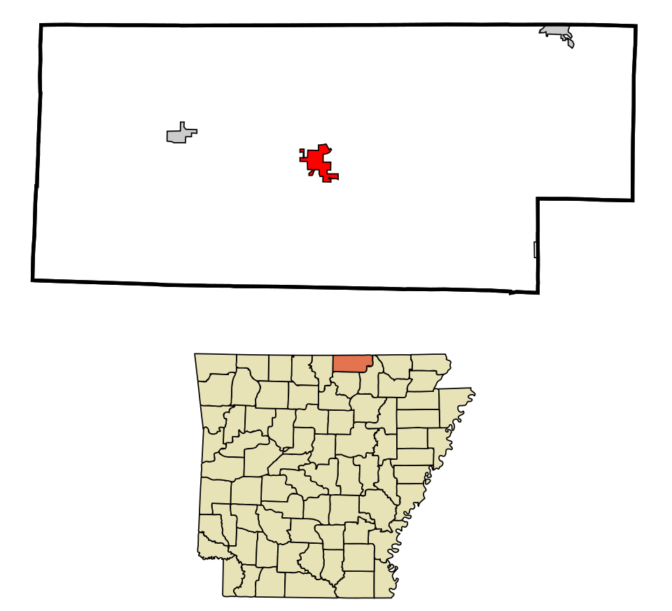 Locator map of Salem