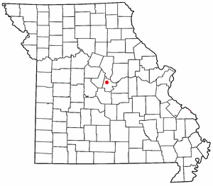 Locator map of St. Martins