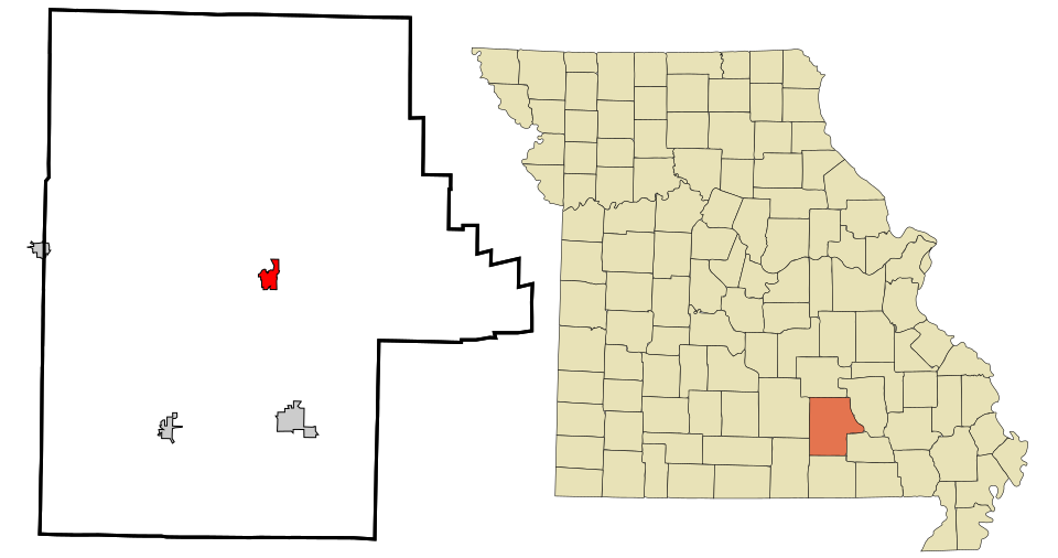 Locator map of Eminence