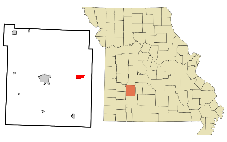 Locator map of Halfway
