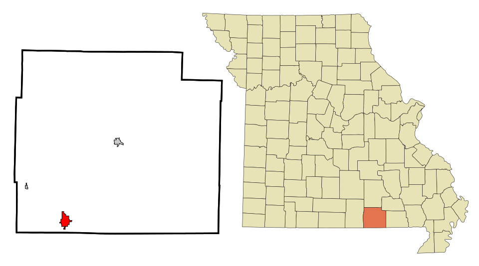 Locator map of Thayer