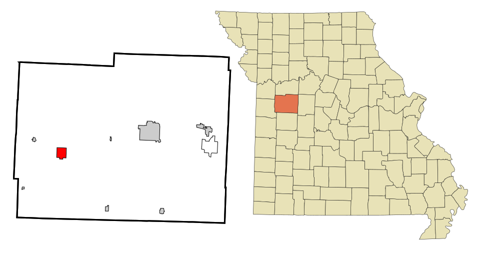 Locator map of Holden
