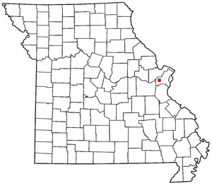 Map of Clarkson Valley